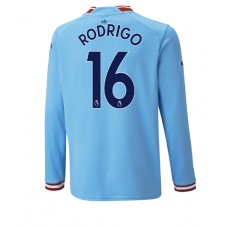 Manchester City Rodri Hernandez #16 Hjemmedrakt 2022-23 Langermet